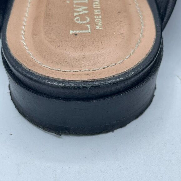 LEWIT  Cara Knotted Mules Black Size 39 - Picture 4 of 11